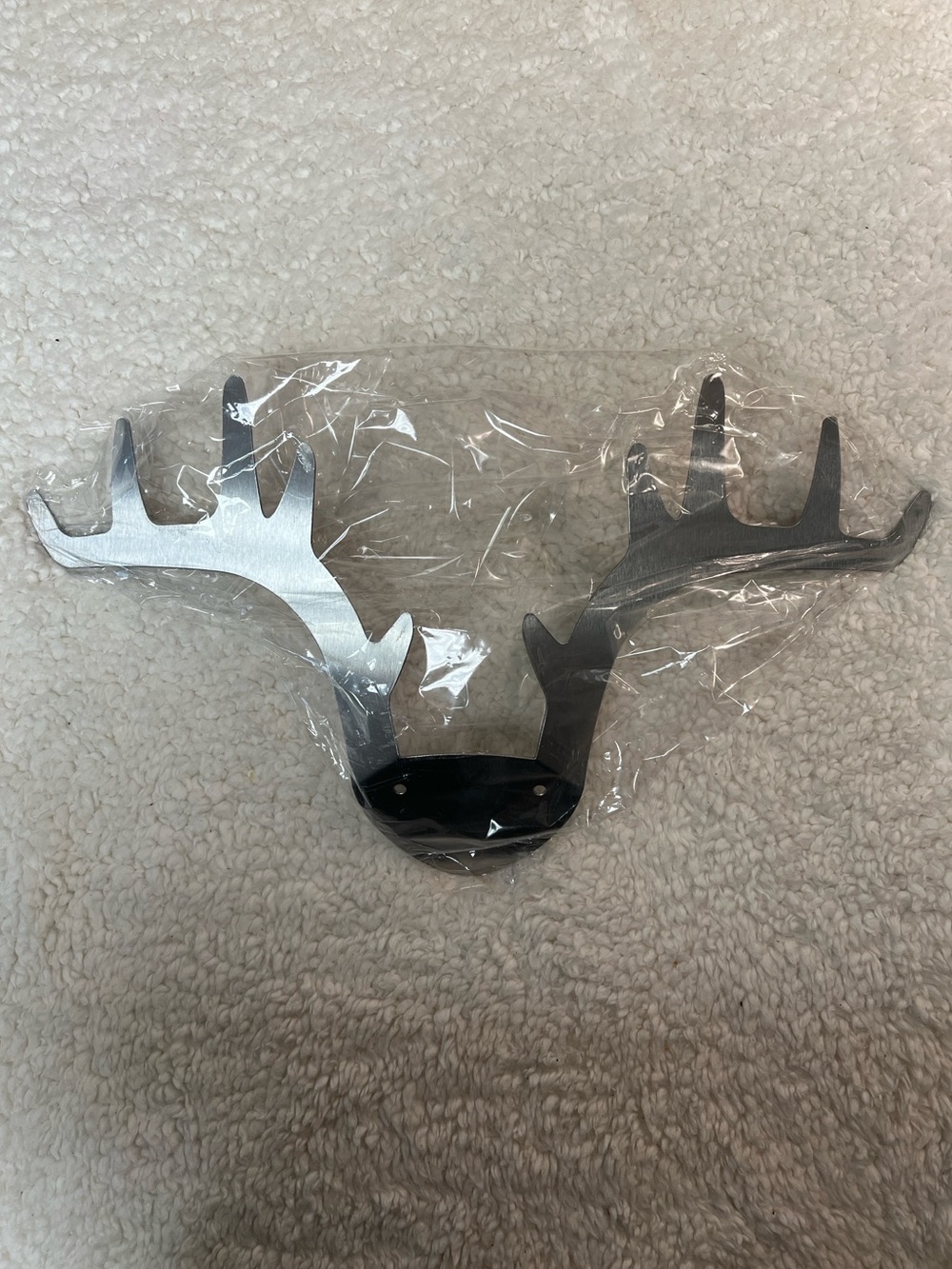 Fred & Friends RACK Clothing/Coat Hanger in Finished Stainless Steel Organizer